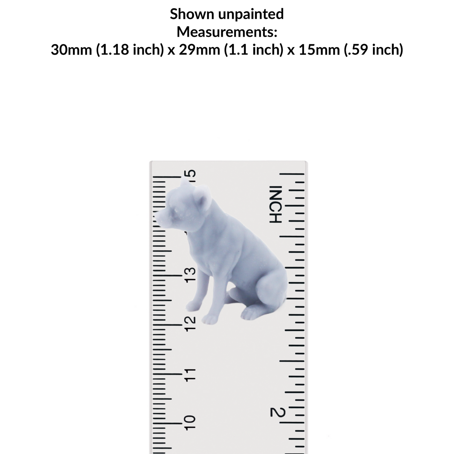 1:12 scale Chihuahua - 1:12 Scale miniature dog figurine miniature — made in NC, USA
