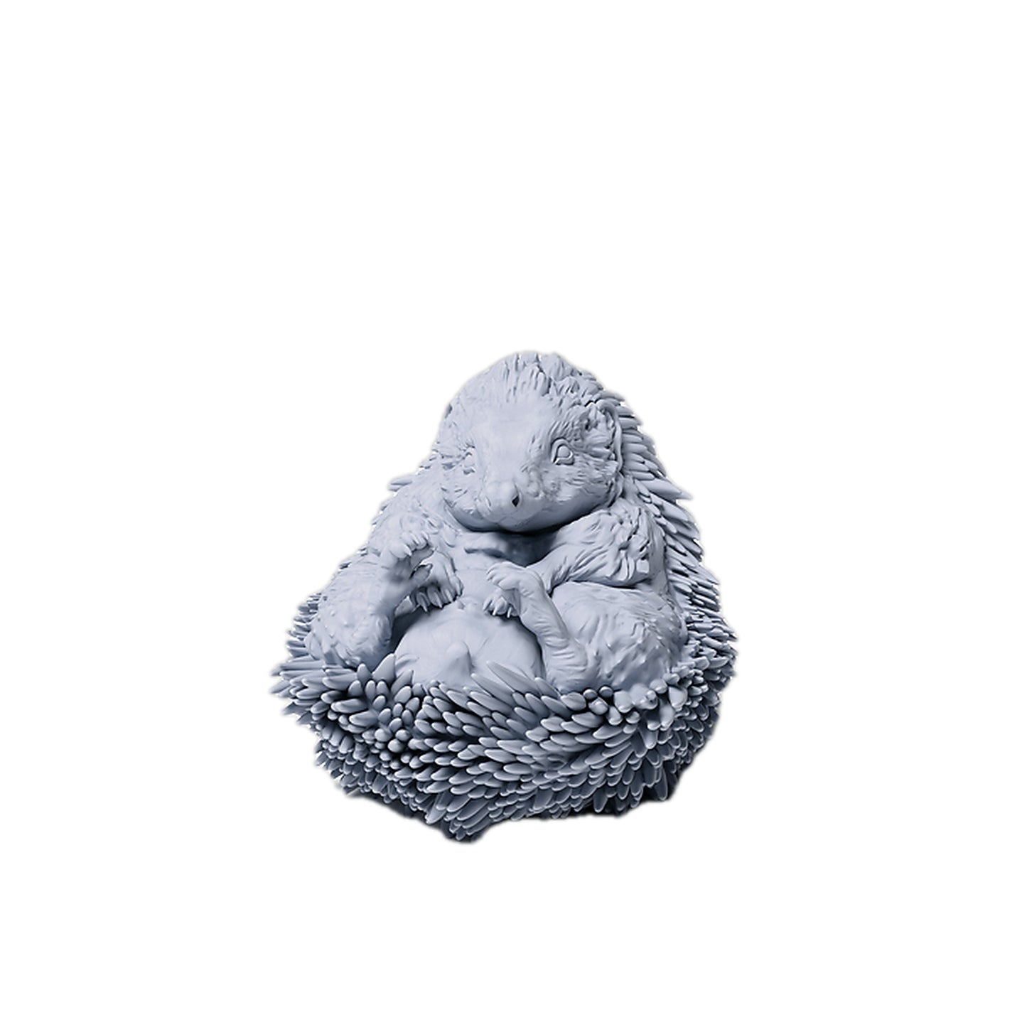 European Hedgehog Curled Up | Animal Den Miniatures