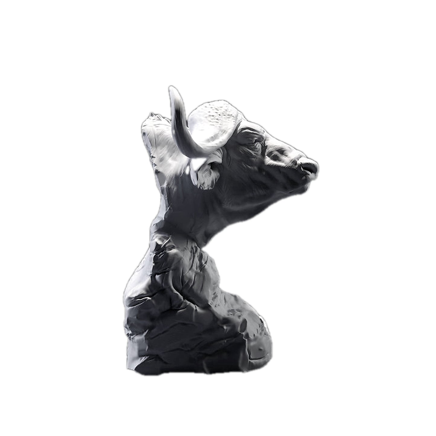 Cape Buffalo Bust | Animal Den Miniatures
