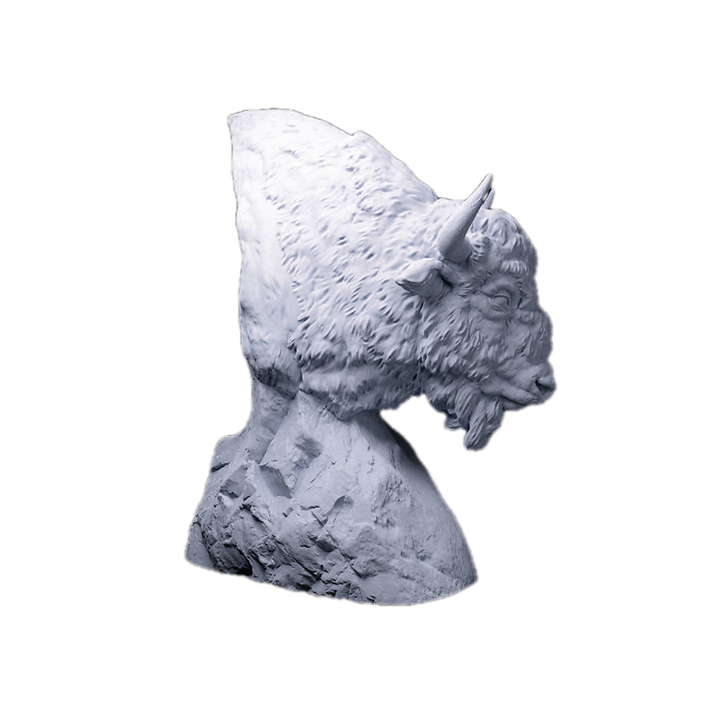 European Bison Bust | Animal Den Miniatures
