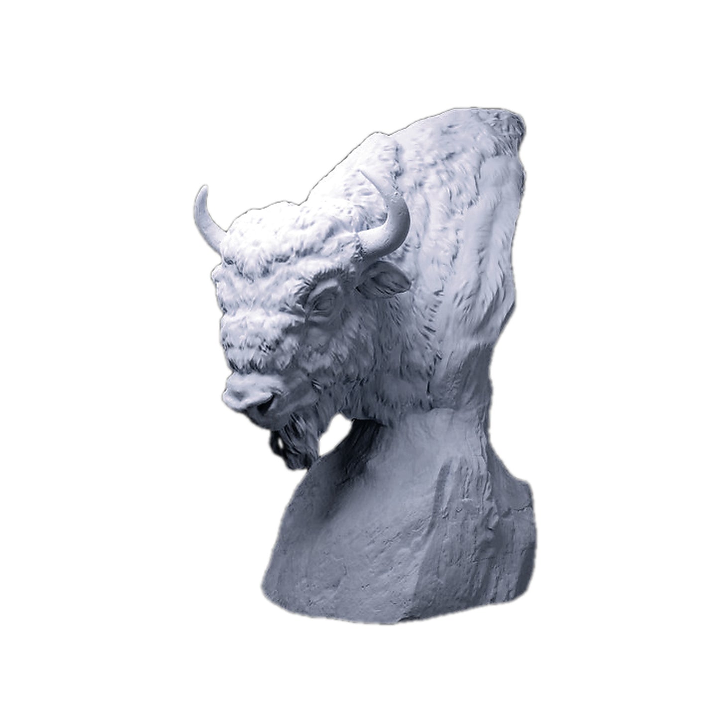 European Bison Bust | Animal Den Miniatures