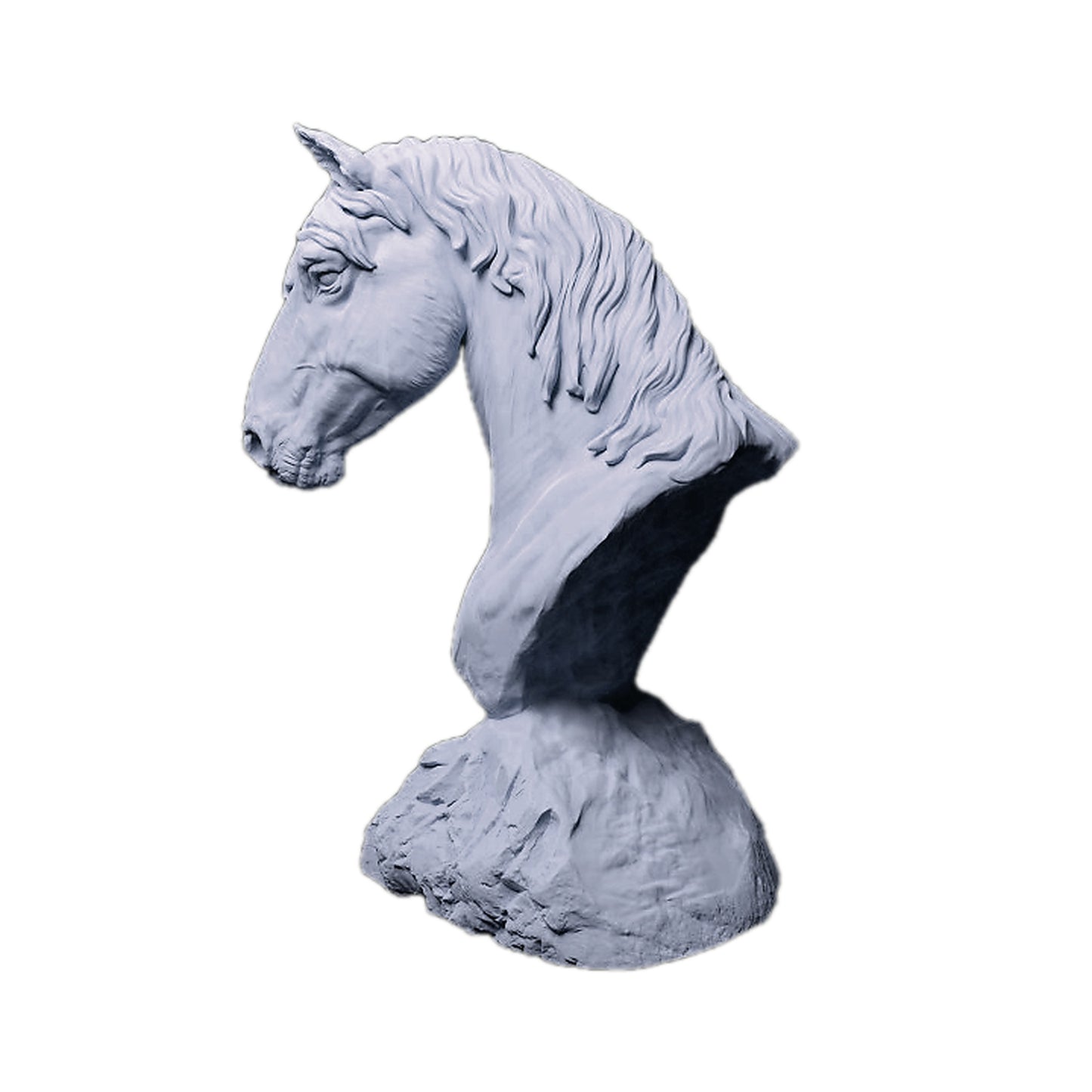 Konik Horse Bust | Animal Den Miniatures