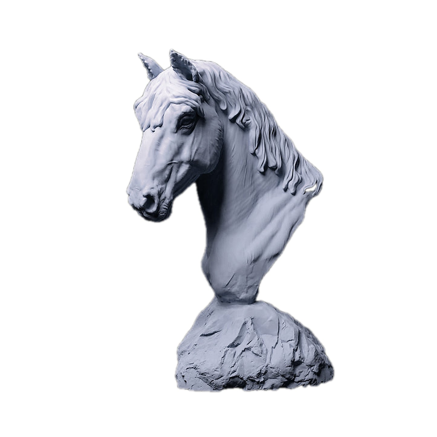 Konik Horse Bust | Animal Den Miniatures