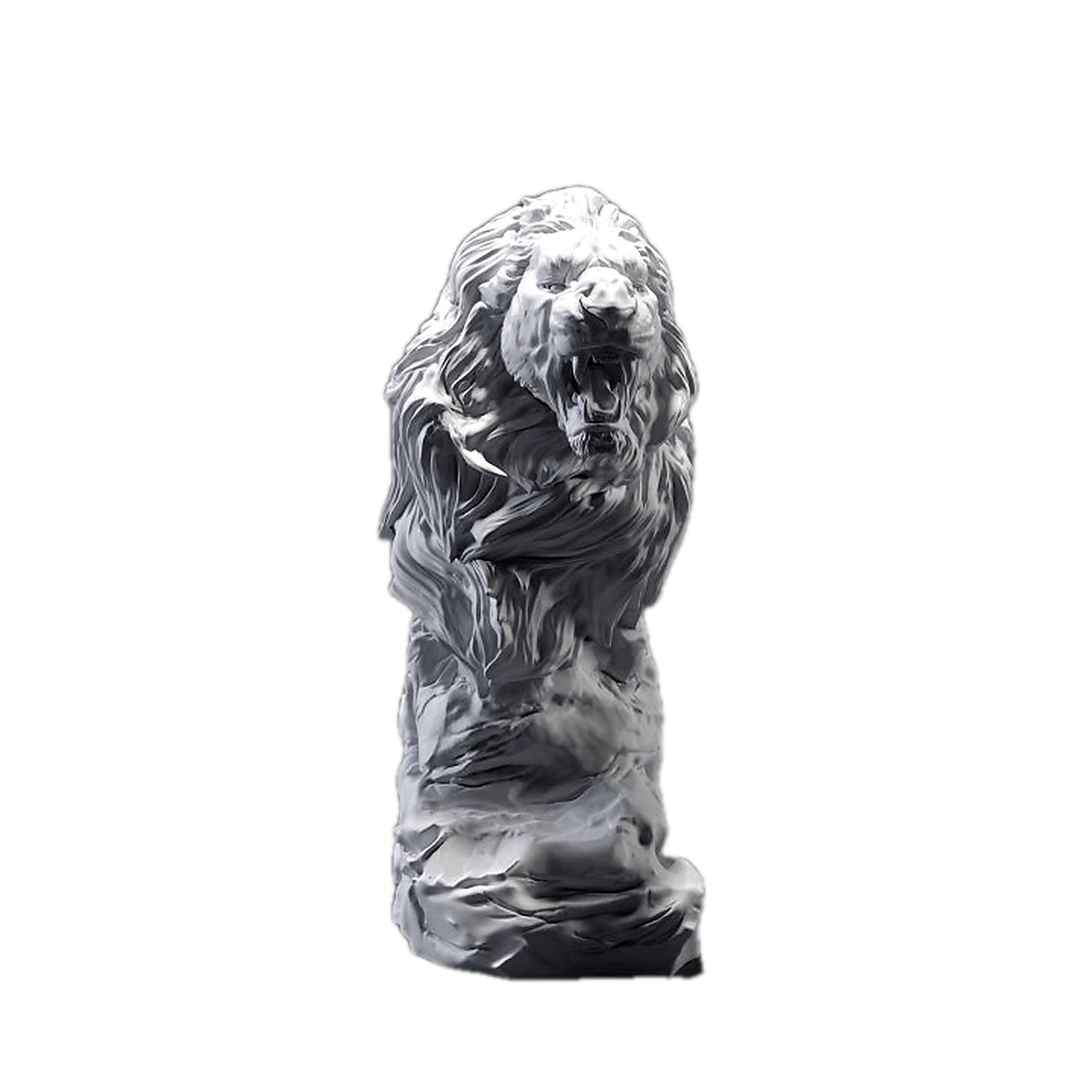 Lion Roar Bust | Animal Den Miniatures