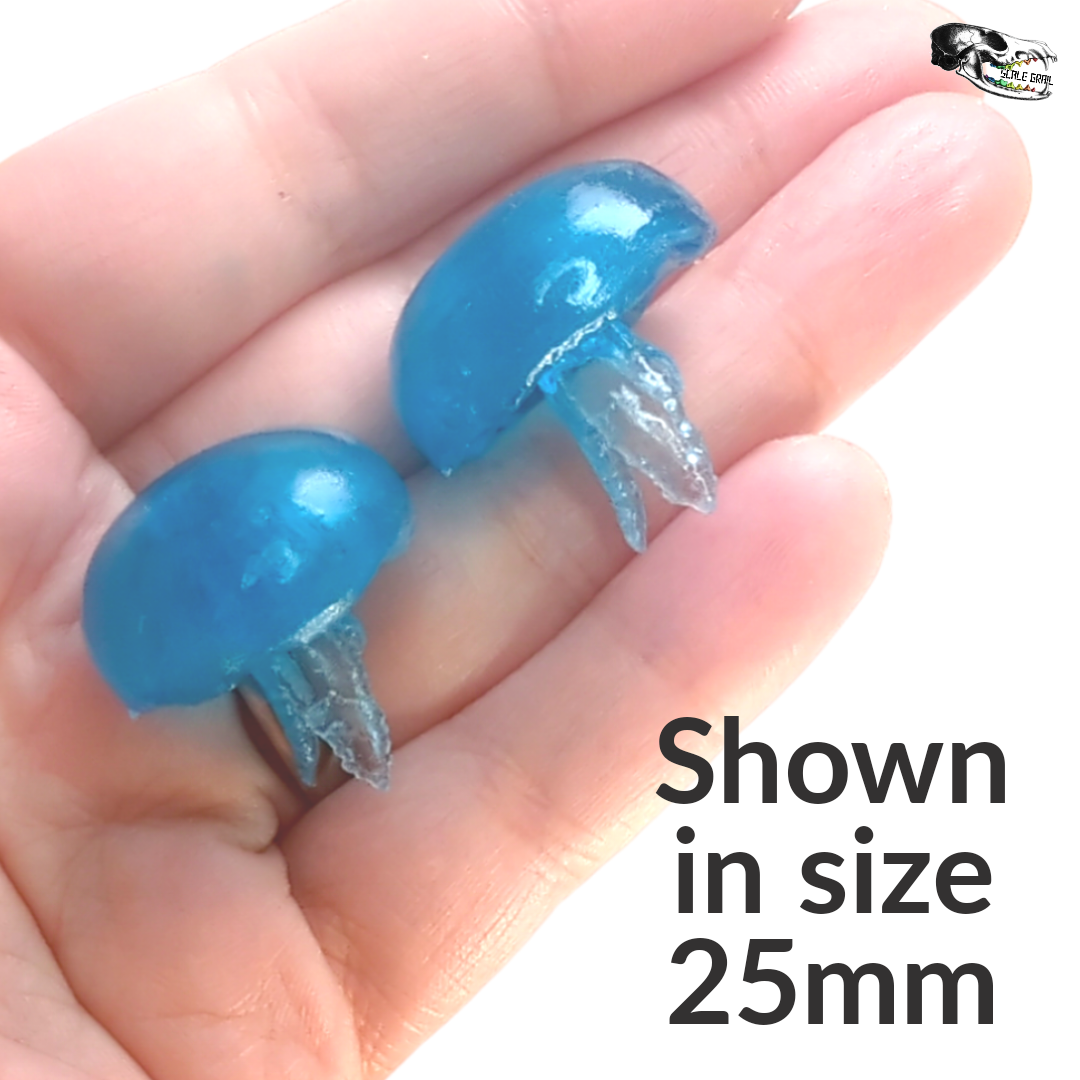 Miniature Jellyfish - Choose a size miniature detail view — 3D printed resin