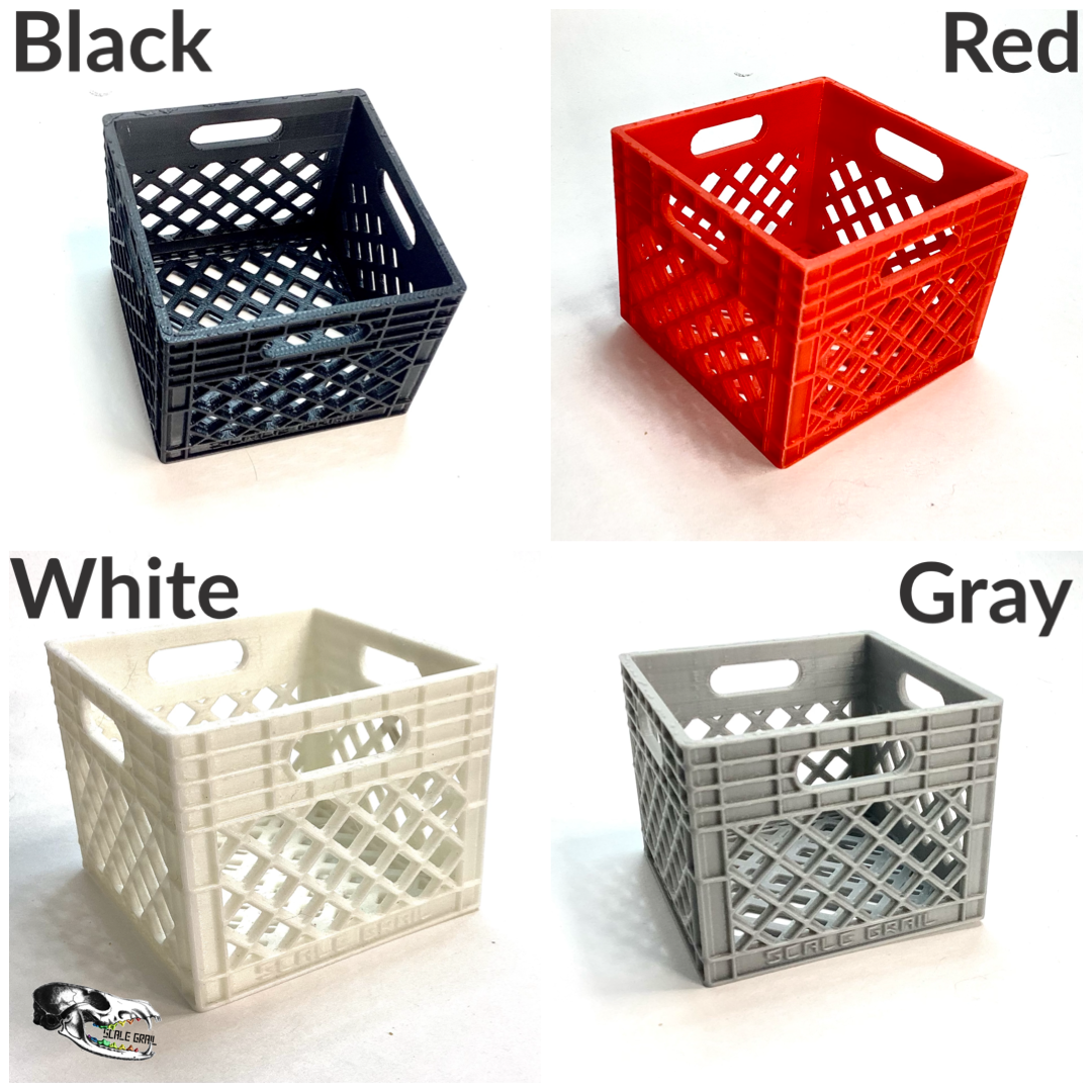 Record Crate - 1:6 Scale