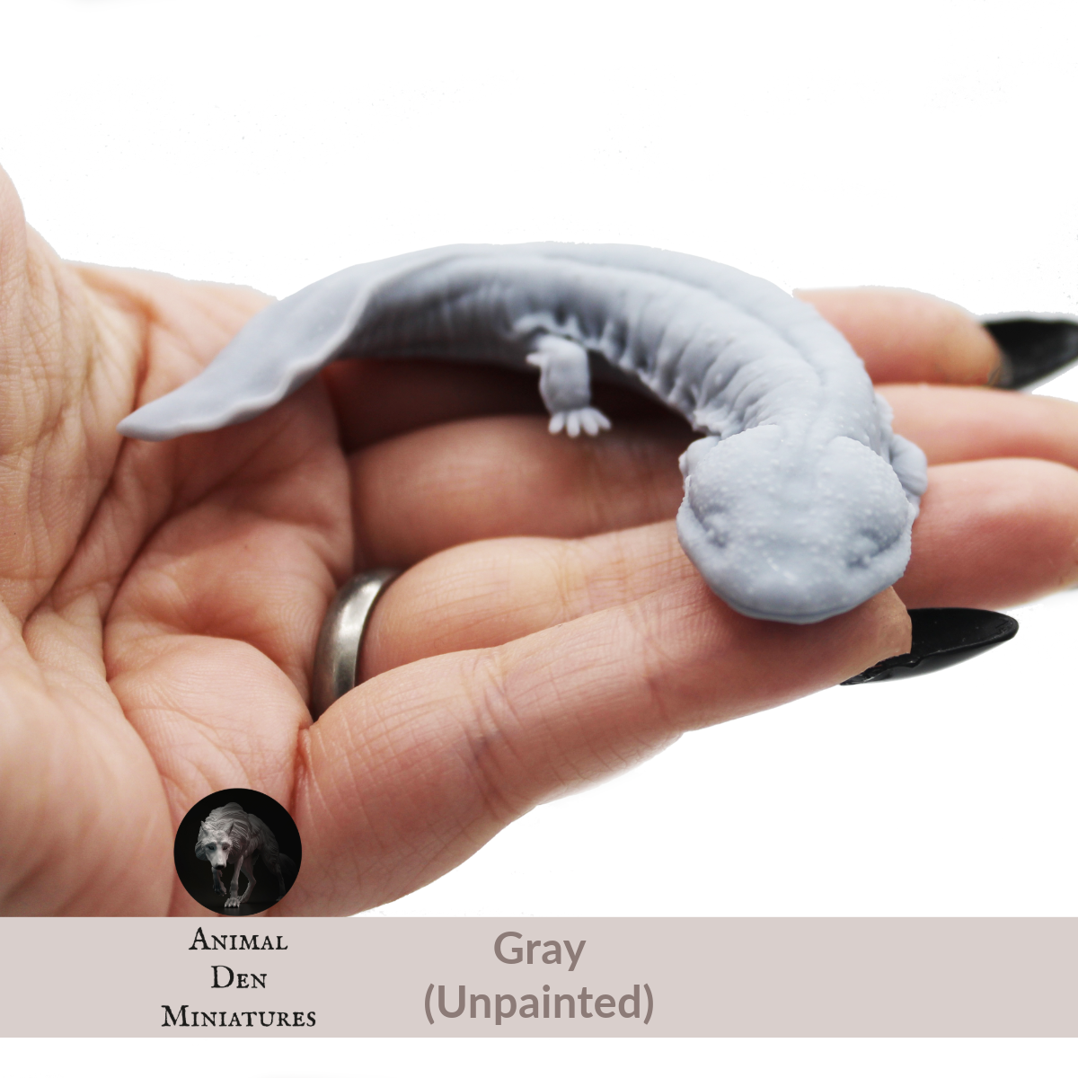 Japanese Salamander - 1:12 Scale Choose a Size miniature figurine by Animal Den Miniatures