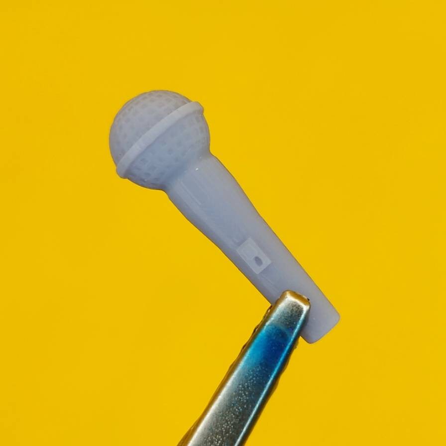 Microphone for 6 Inch Scale Action Figure and Toys