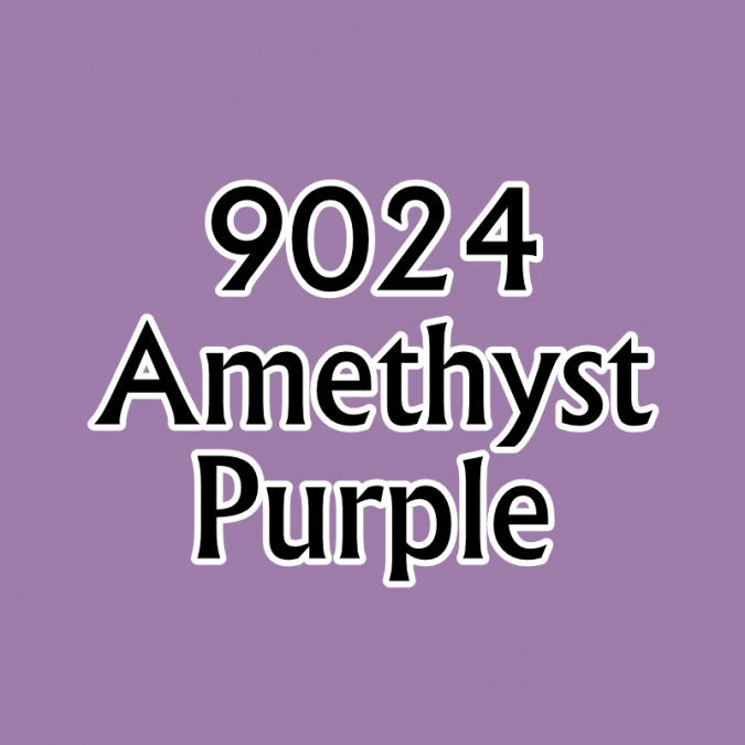 Reaper 09024: Amethyst Purple Master Series Core Colors Acrylic Paint miniature — handmade resin scale model by The Scale Grail