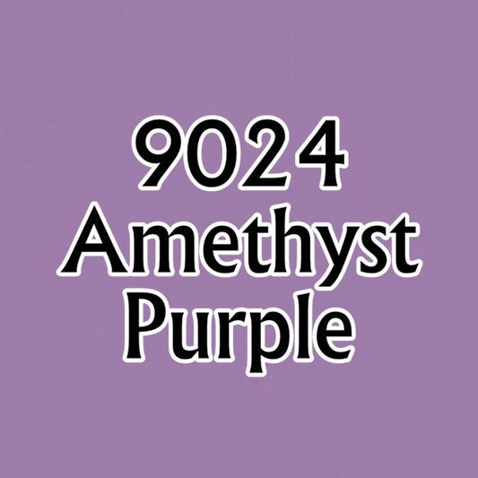 Reaper 09024: Amethyst Purple Master Series Core Colors Acrylic Paint miniature — handmade resin scale model by The Scale Grail