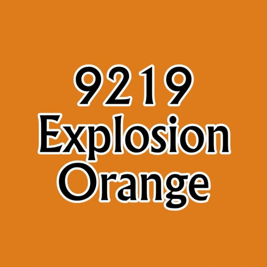 Reaper 09219: Explosion Orange Master Series Core Colors Acrylic Paint miniature — handmade resin scale model by The Scale Grail