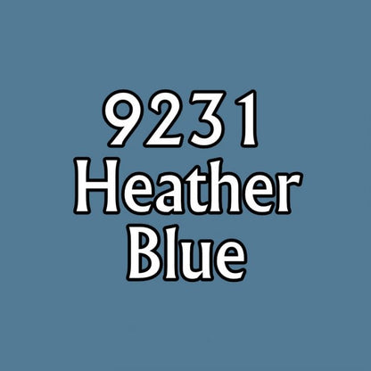 Reaper 09231: Heather Blue Master Series Core Colors Acrylic Paint miniature — handmade resin scale model by The Scale Grail