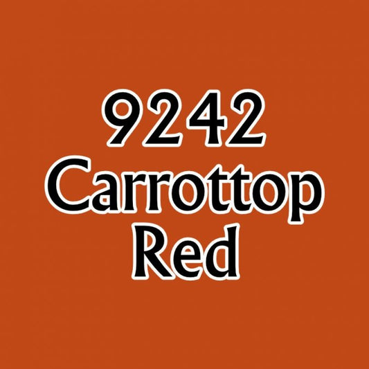 Reaper 09242: Carrot Top Red Master Series Core Colors Acrylic Paint miniature — handmade resin scale model by The Scale Grail