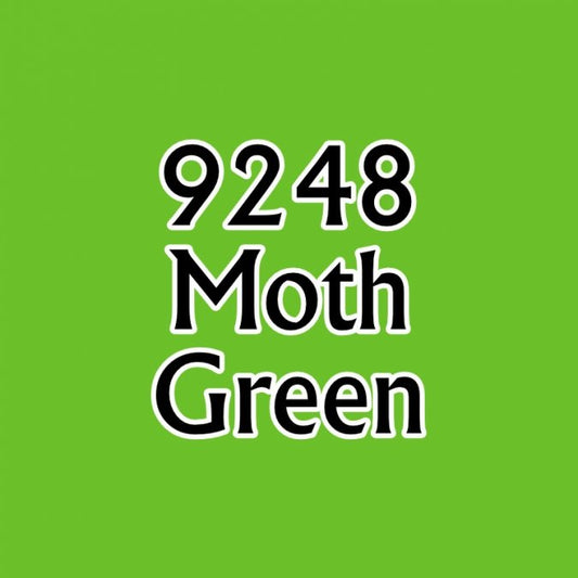 Reaper 09248: Moth Green Master Series Core Colors Acrylic Paint miniature — handmade resin scale model by The Scale Grail