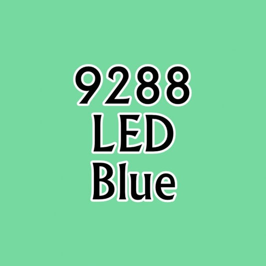 Reaper 09288: LED Blue Master Series Core Colors Acrylic Paint miniature — handmade resin scale model by The Scale Grail