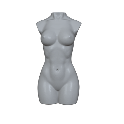 Feminine Torsos MICROS miniature — made in NC, USA