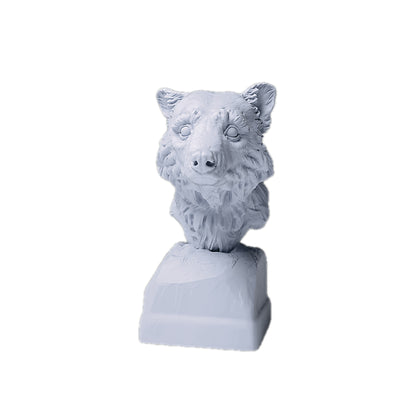 Common Raccoon Bust | Animal Den Miniatures
