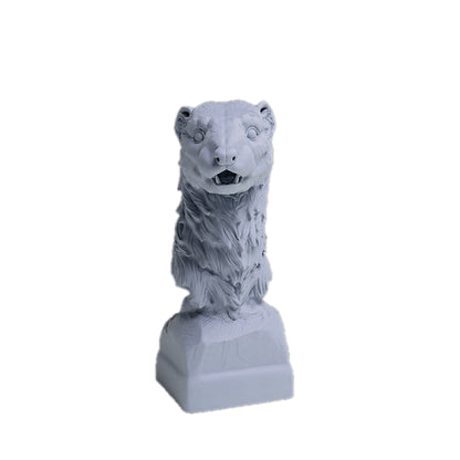 European Polecat Bust | Animal Den Miniatures