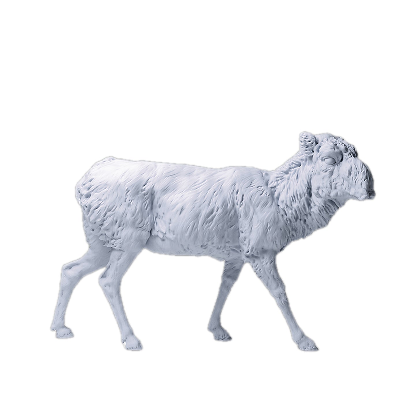 Mongolian Saiga Female - Winter Coat  | Animal Den Miniatures