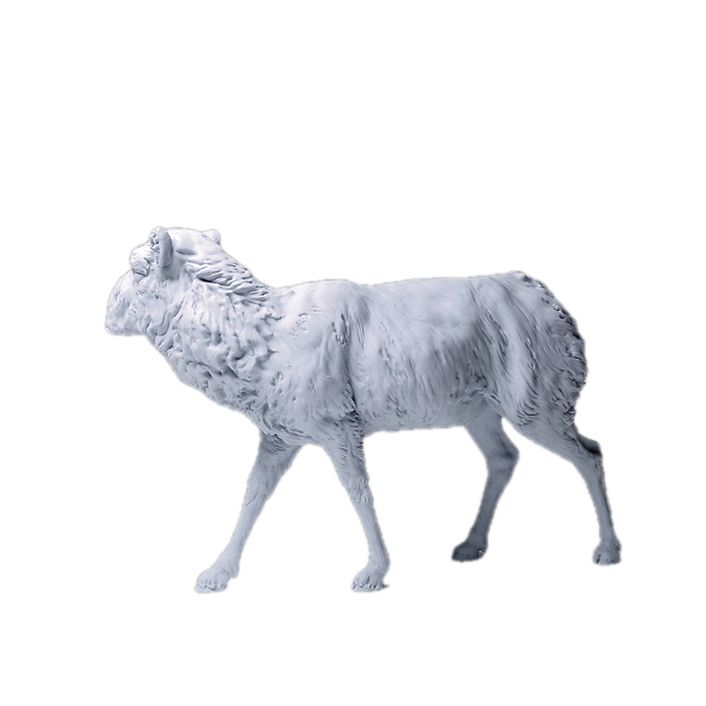 Mongolian Saiga Female - Winter Coat  | Animal Den Miniatures