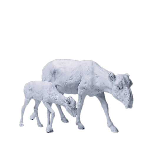 Mongolian Saiga Female and Calf | Animal Den Miniatures