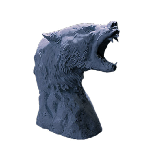 Black Bear Bust | Animal Den Miniatures