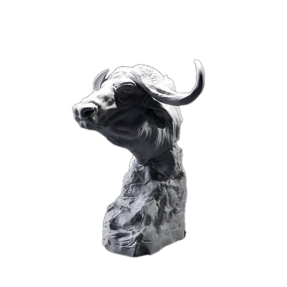 Cape Buffalo Bust | Animal Den Miniatures