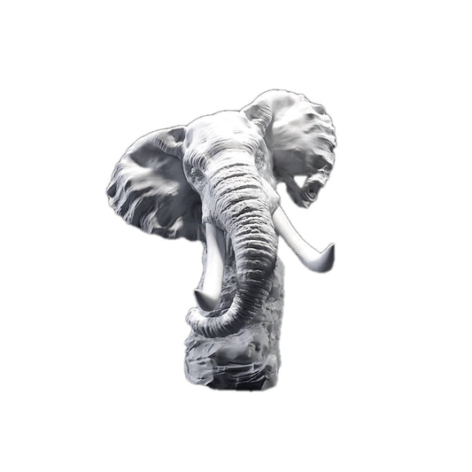 African Bush Elephant Bust | Animal Den Miniatures