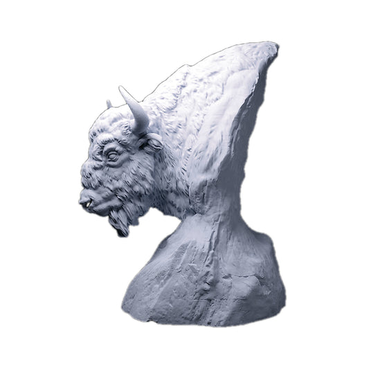 European Bison Bust | Animal Den Miniatures