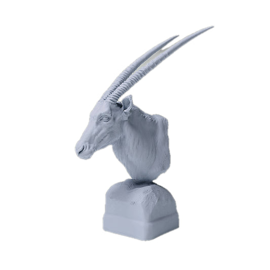Gemsbok Bust | Animal Den Miniatures
