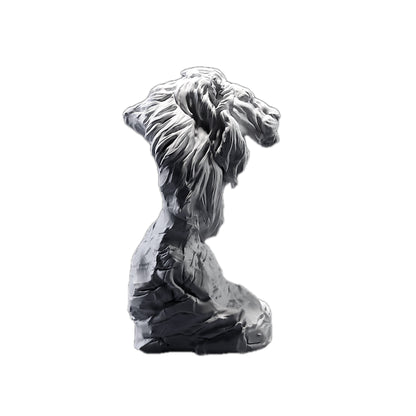 Lion Bust | Animal Den Miniatures
