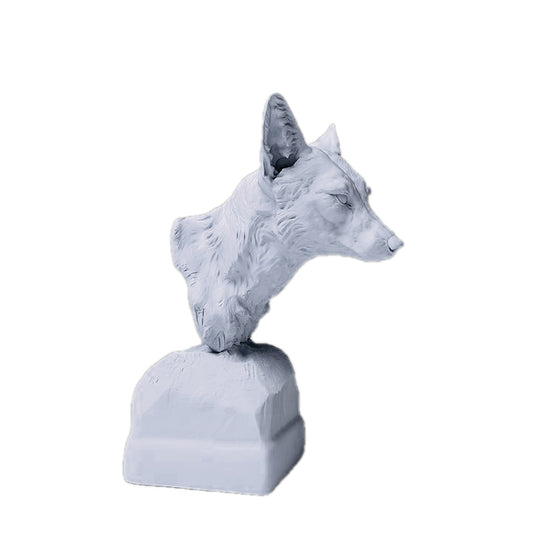 Red Fox Bust | Animal Den Miniatures