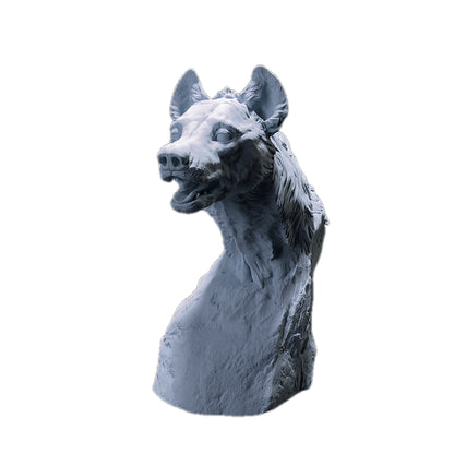 Spotted Hyena Bust | Animal Den Miniatures