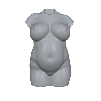 Feminine Torsos MICROS miniature — made in NC, USA