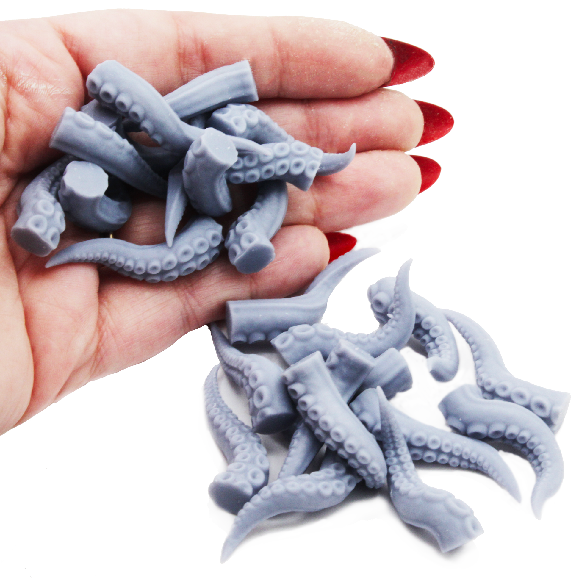 Tentacles Miniature MICRO miniature — handmade resin scale model by The Scale Grail