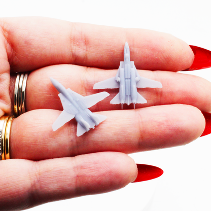 1:24 scale F14 Fighter Jet 1:2400 Microscale Accessories for miniature — handmade resin scale model by The Scale Grail