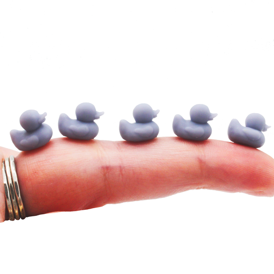 1:12 scale Rubber Duck MICROS miniature — handmade resin scale model by The Scale Grail