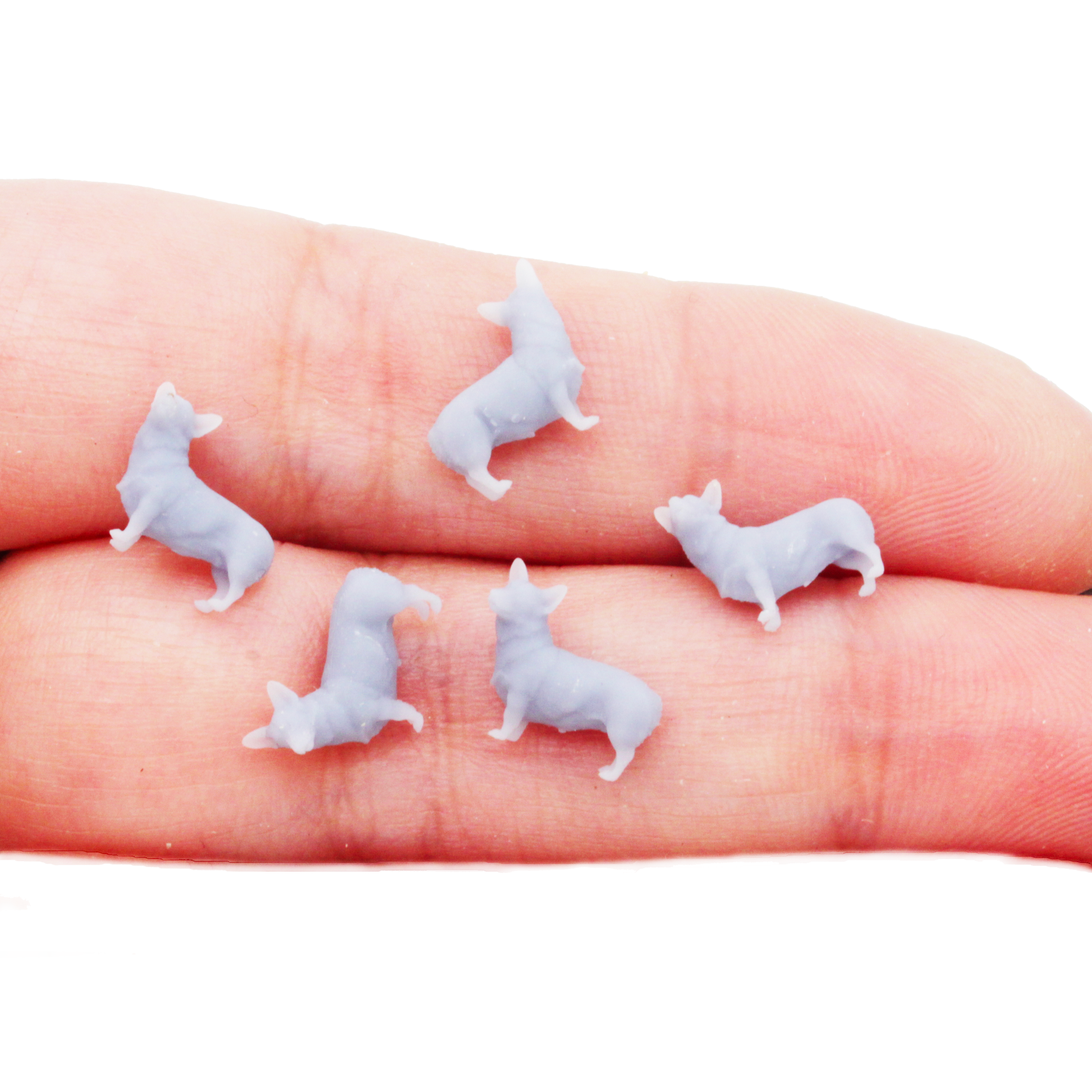 Corgi MICRO miniature — handmade resin scale model by The Scale Grail