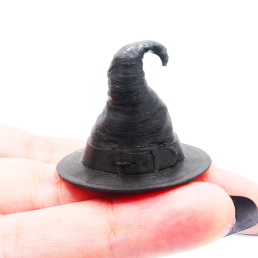 1:12 scale Witch Hat Figurine 1:12 Scale woodland garden Mini for Dollhouse, Diorama, Art Craft Supplies miniature — handmade resin scale model by The Scale Grail