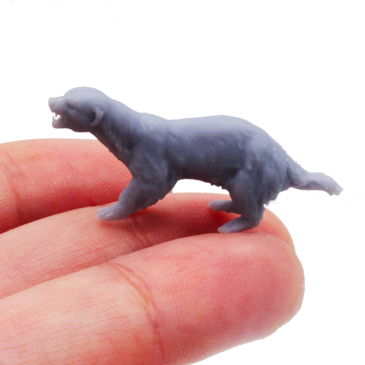 1:24 scale Honey Badger miniature — handmade resin scale model by The Scale Grail