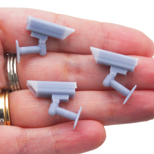 Security Camera 1:12 Replica Collectible for Dollhouse and Diorama by The Scale Grail