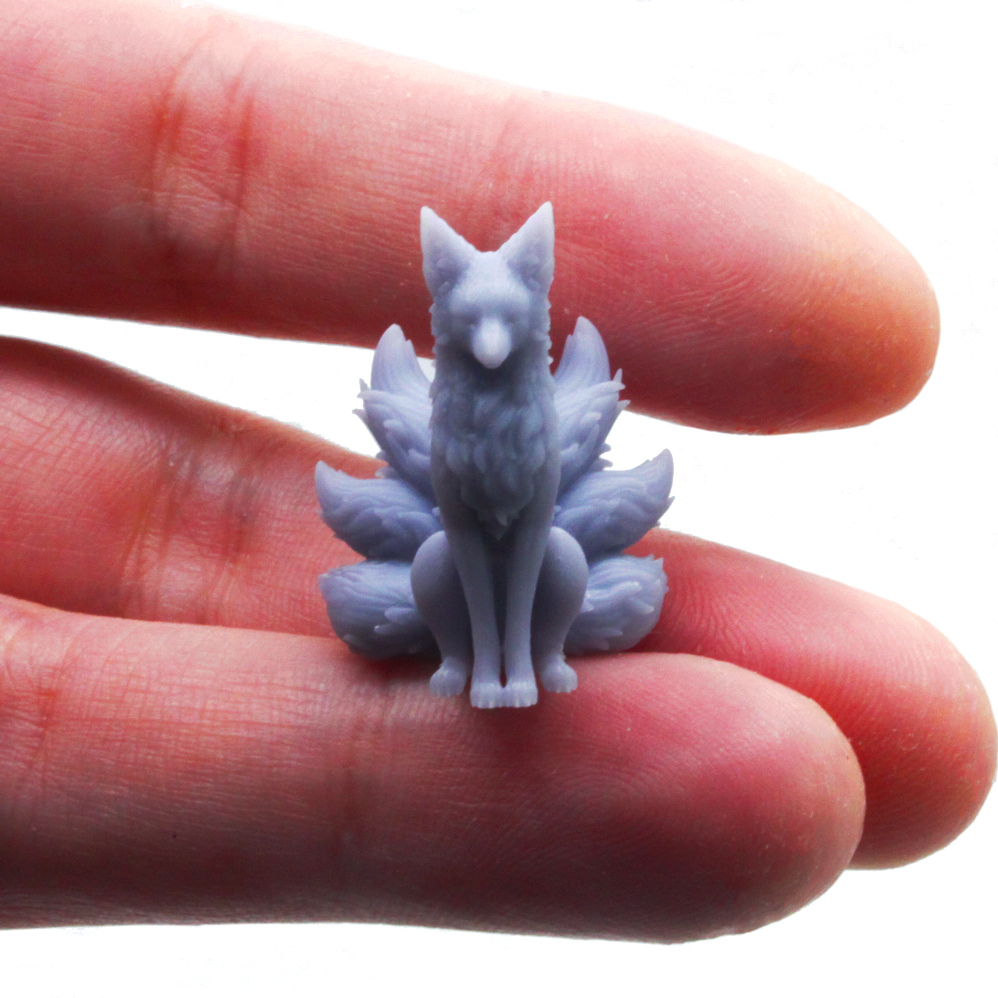 Kitsune - Fox Spirit 1:24 Scale Replica Collectible for Dollhouse and Diorama by The Scale Grail