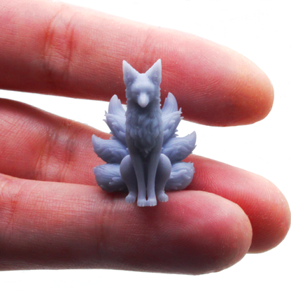 Kitsune - Fox Spirit 1:24 Scale Replica Collectible for Dollhouse and Diorama by The Scale Grail