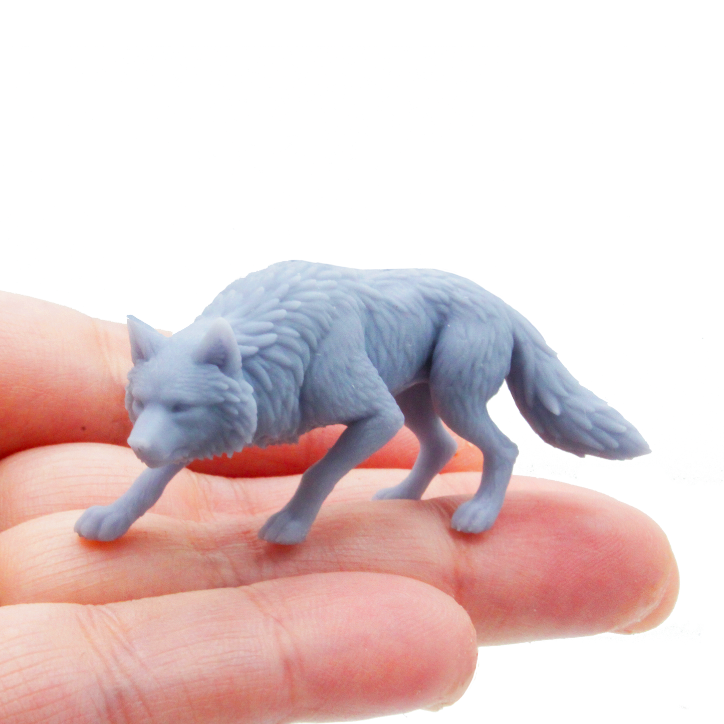 Wolf Miniature 1:24 Scale Replica Collectible for Dollhouse and Diorama by The Scale Grail