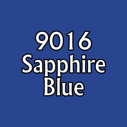Reaper 09016: Sapphire Blue Master Series Core Colors Acrylic Paint miniature — handmade resin scale model by The Scale Grail