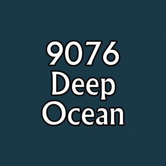 Reaper 09076: Deep Ocean Master Series Core Colors Acrylic Paint miniature — handmade resin scale model by The Scale Grail