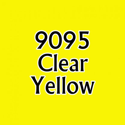 Reaper 09095: Clear Yellow Master Series Core Colors Acrylic Paint miniature — handmade resin scale model by The Scale Grail