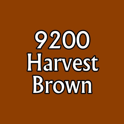 Reaper 09200: Harvest Brown Master Series Core Colors Acrylic Paint miniature — handmade resin scale model by The Scale Grail
