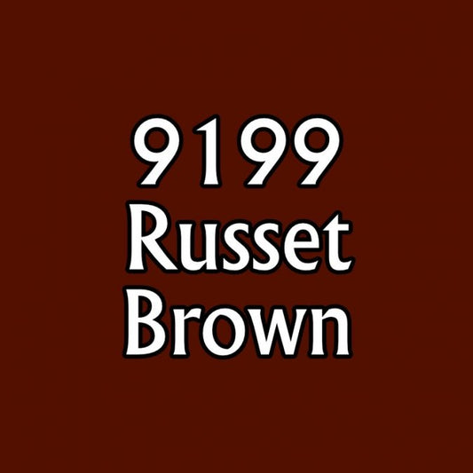 Reaper 09199: Russet Brown Master Series Core Colors Acrylic Paint miniature — handmade resin scale model by The Scale Grail