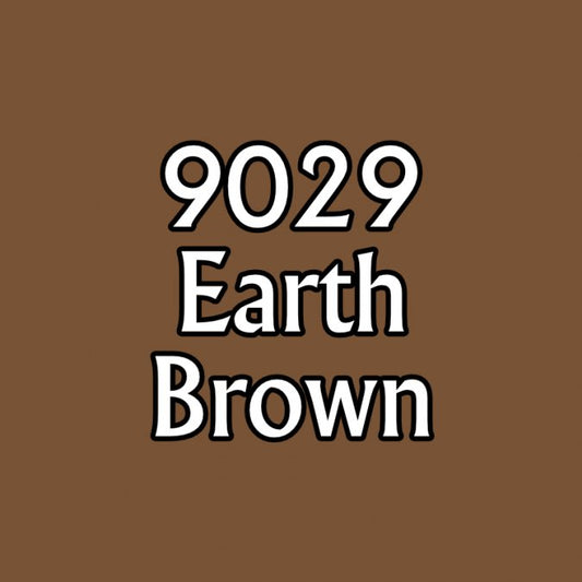 Reaper 09029: Earth Brown Master Series Core Colors Acrylic Paint miniature — handmade resin scale model by The Scale Grail